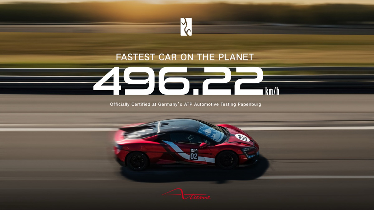 BYD fastest car on the planet, on Germany's ATP Automotive Testing